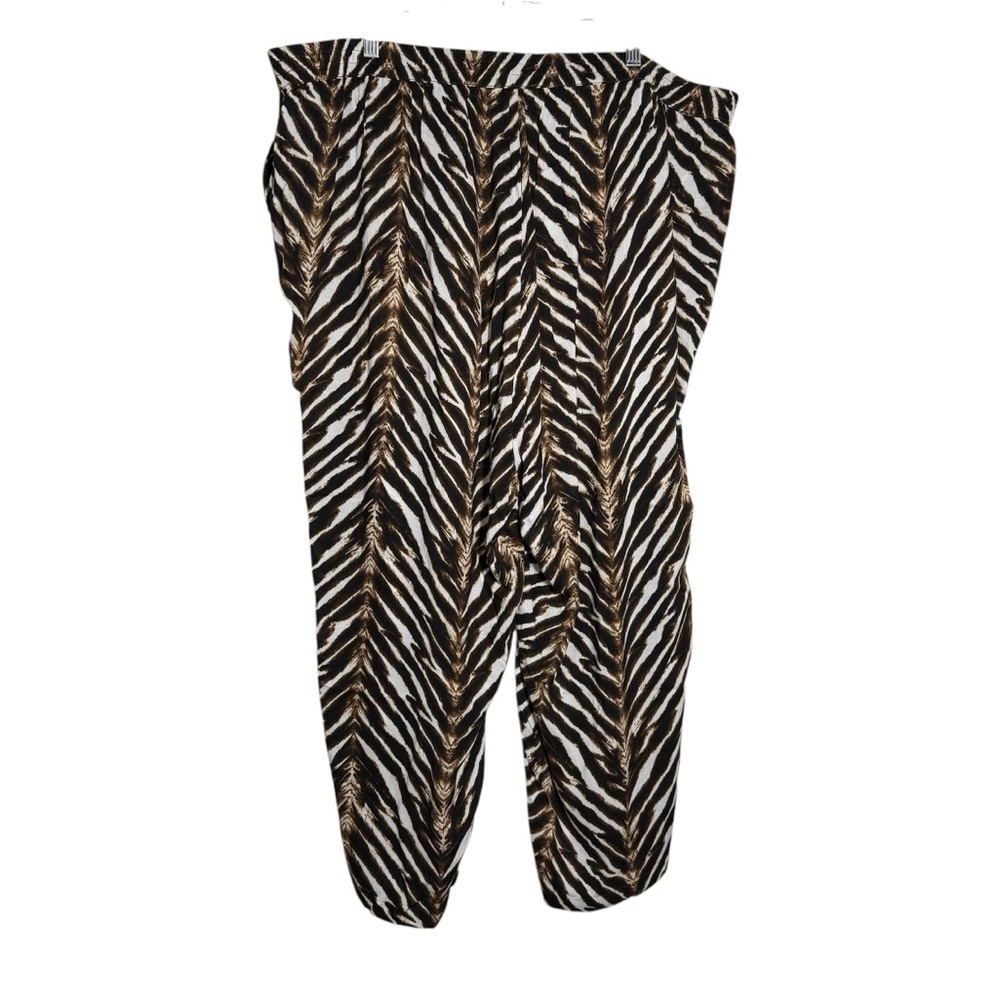 Calvin Klein Zebra Print Pants Pleated Size 3X NWT Animal
Print Multicolor - Picture 2 of 7